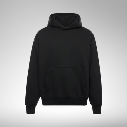 Black Heavyweight Hoodie
